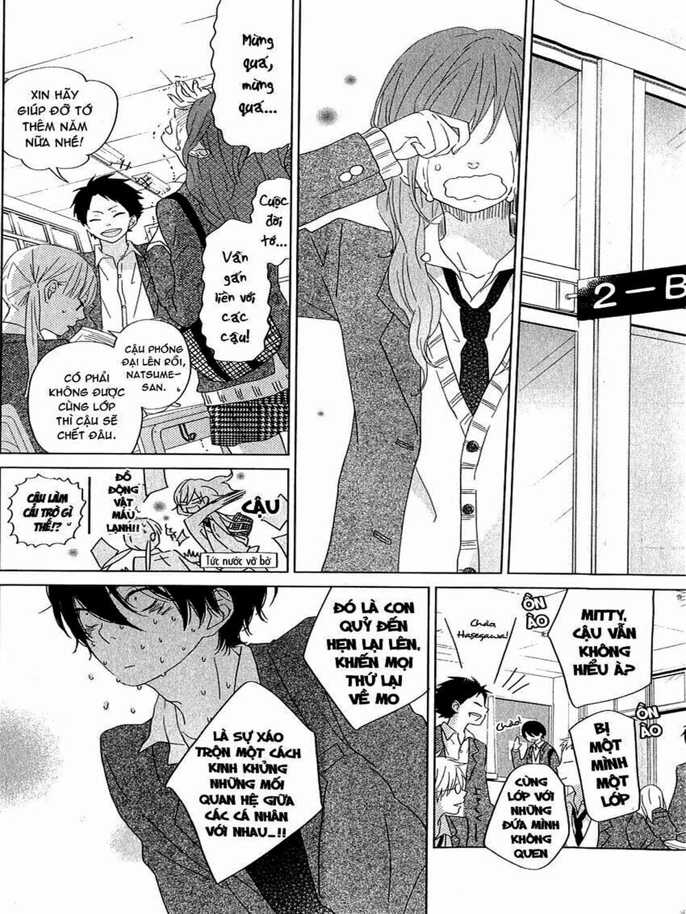 Truyện Tranh Quái Vật Bàn Bên - Tonari No Kaibutsu-Kun trang 4