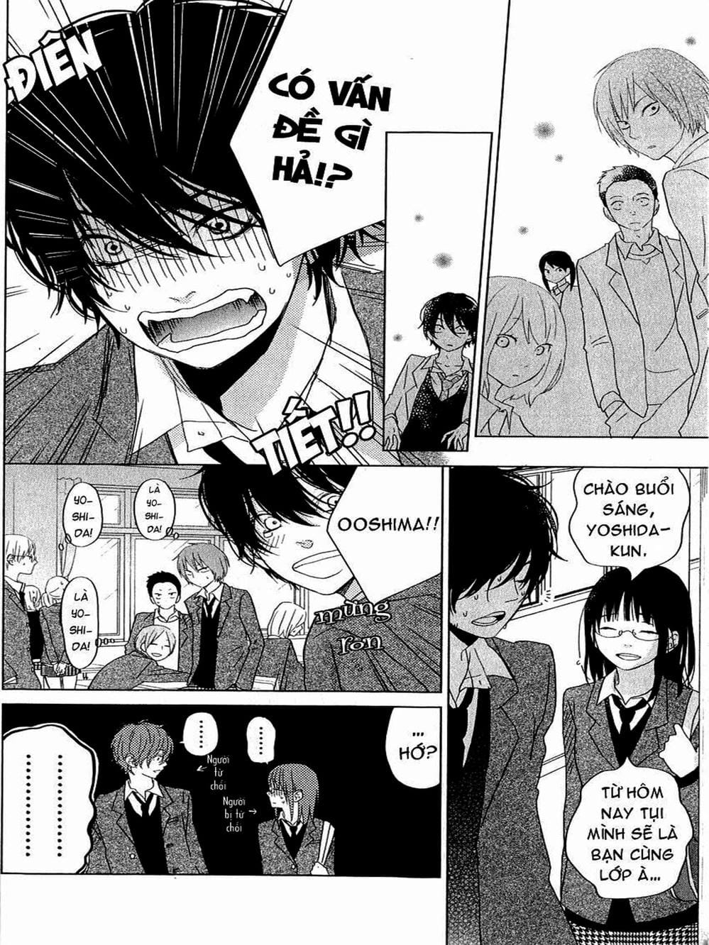 Truyện Tranh Quái Vật Bàn Bên - Tonari No Kaibutsu-Kun trang 4