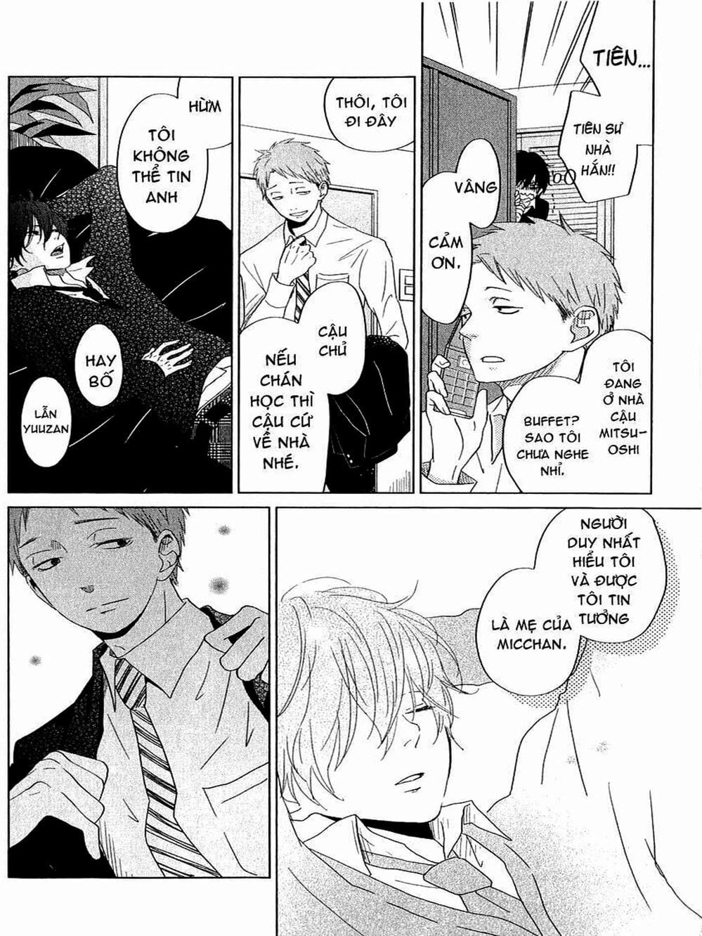 Truyện Tranh Quái Vật Bàn Bên - Tonari No Kaibutsu-Kun trang 4