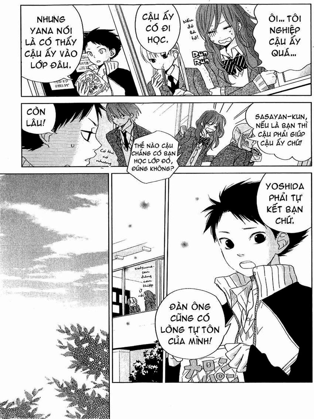 Truyện Tranh Quái Vật Bàn Bên - Tonari No Kaibutsu-Kun trang 4