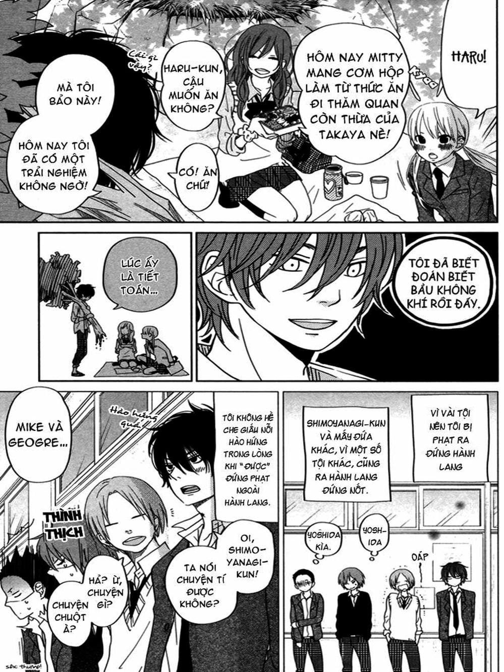 Truyện Tranh Quái Vật Bàn Bên - Tonari No Kaibutsu-Kun trang 4