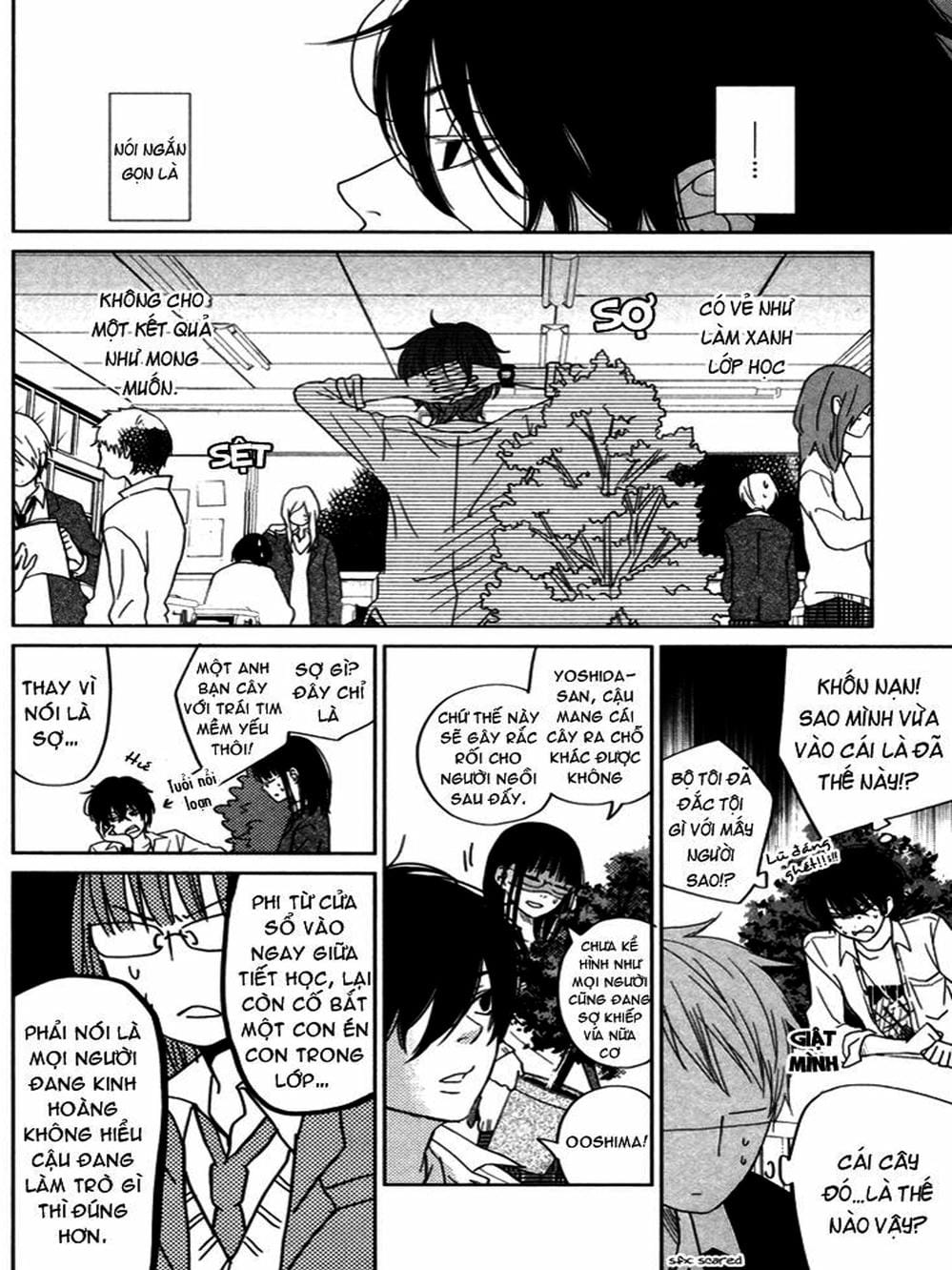 Truyện Tranh Quái Vật Bàn Bên - Tonari No Kaibutsu-Kun trang 4