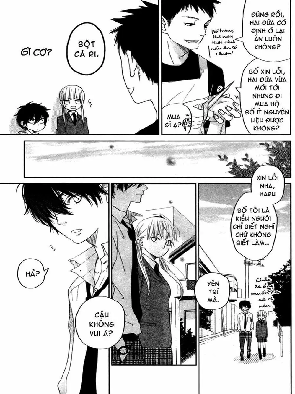 Truyện Tranh Quái Vật Bàn Bên - Tonari No Kaibutsu-Kun trang 4