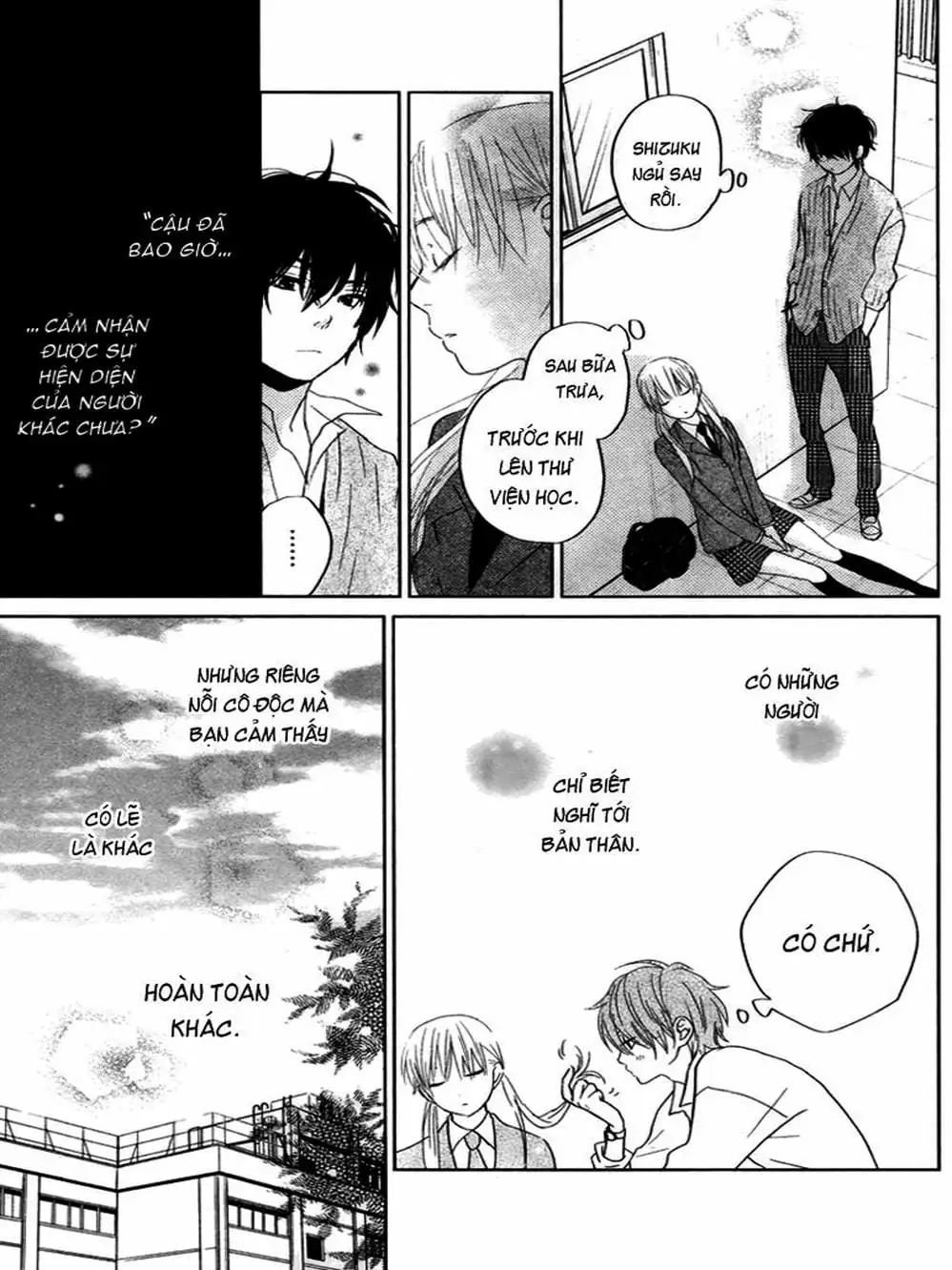 Truyện Tranh Quái Vật Bàn Bên - Tonari No Kaibutsu-Kun trang 4