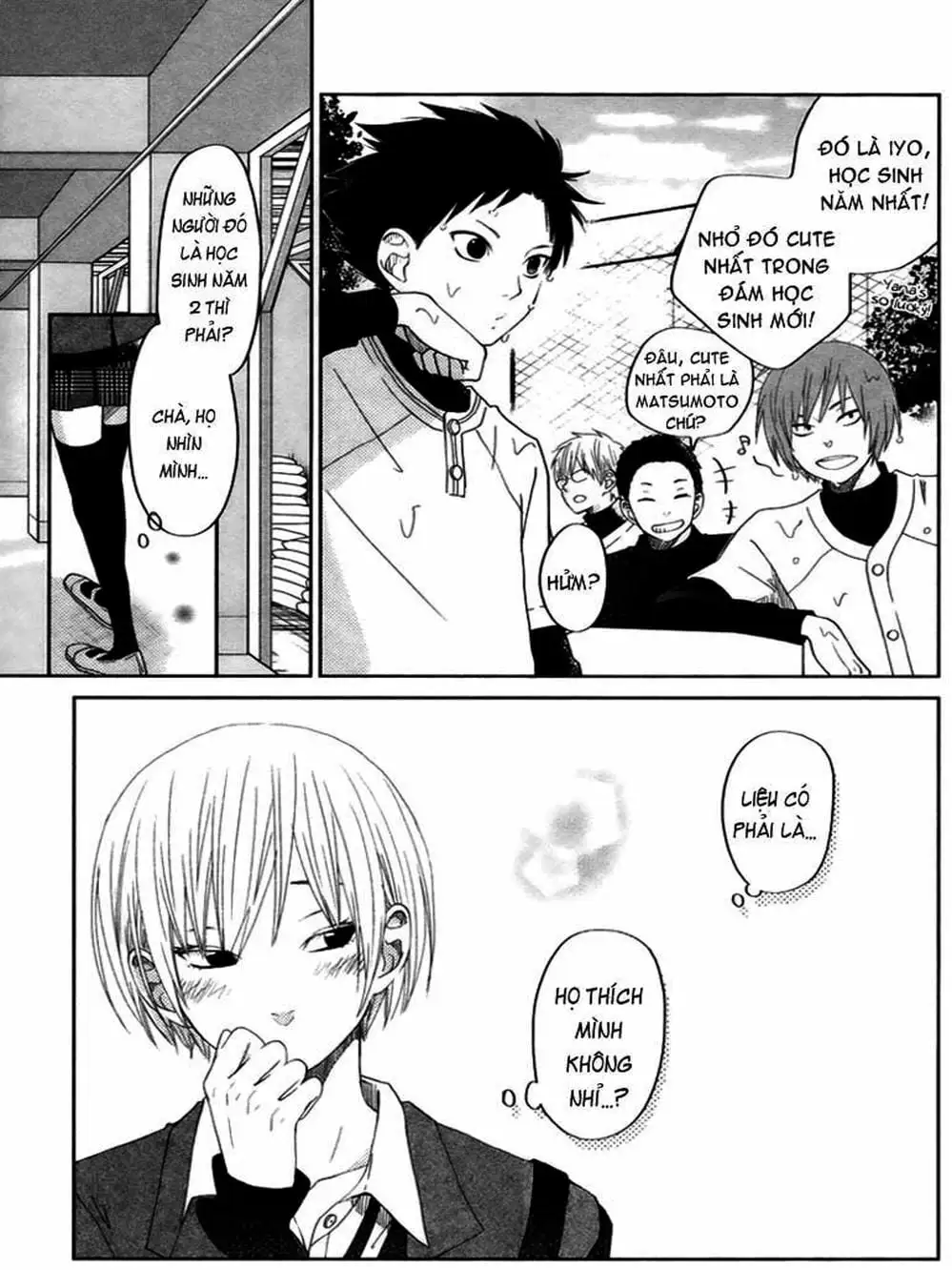 Truyện Tranh Quái Vật Bàn Bên - Tonari No Kaibutsu-Kun trang 4