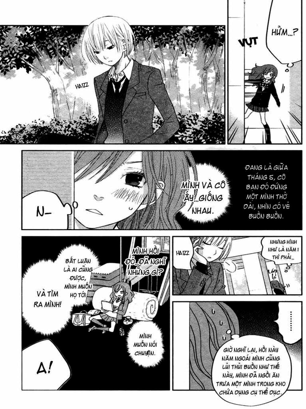 Truyện Tranh Quái Vật Bàn Bên - Tonari No Kaibutsu-Kun trang 4