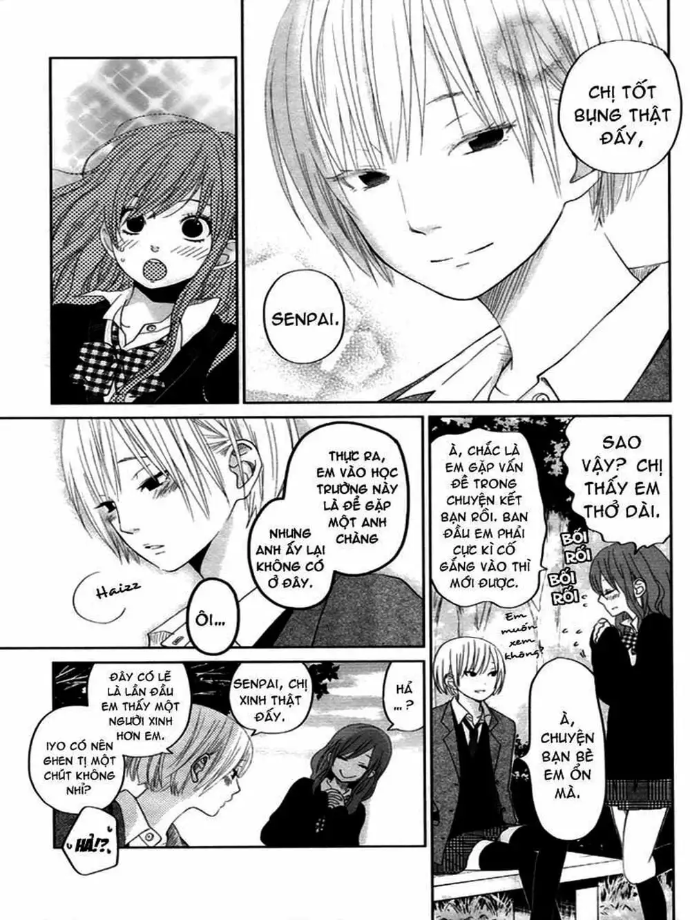 Truyện Tranh Quái Vật Bàn Bên - Tonari No Kaibutsu-Kun trang 4