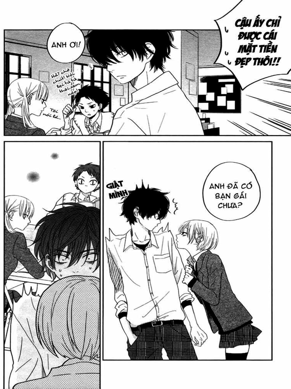 Truyện Tranh Quái Vật Bàn Bên - Tonari No Kaibutsu-Kun trang 4