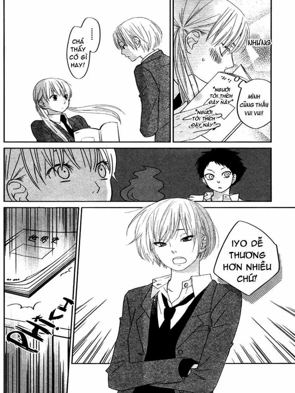 Truyện Tranh Quái Vật Bàn Bên - Tonari No Kaibutsu-Kun trang 4