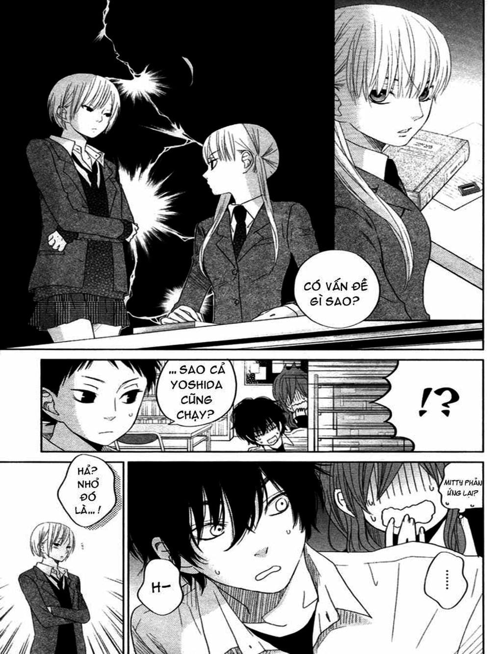 Truyện Tranh Quái Vật Bàn Bên - Tonari No Kaibutsu-Kun trang 4