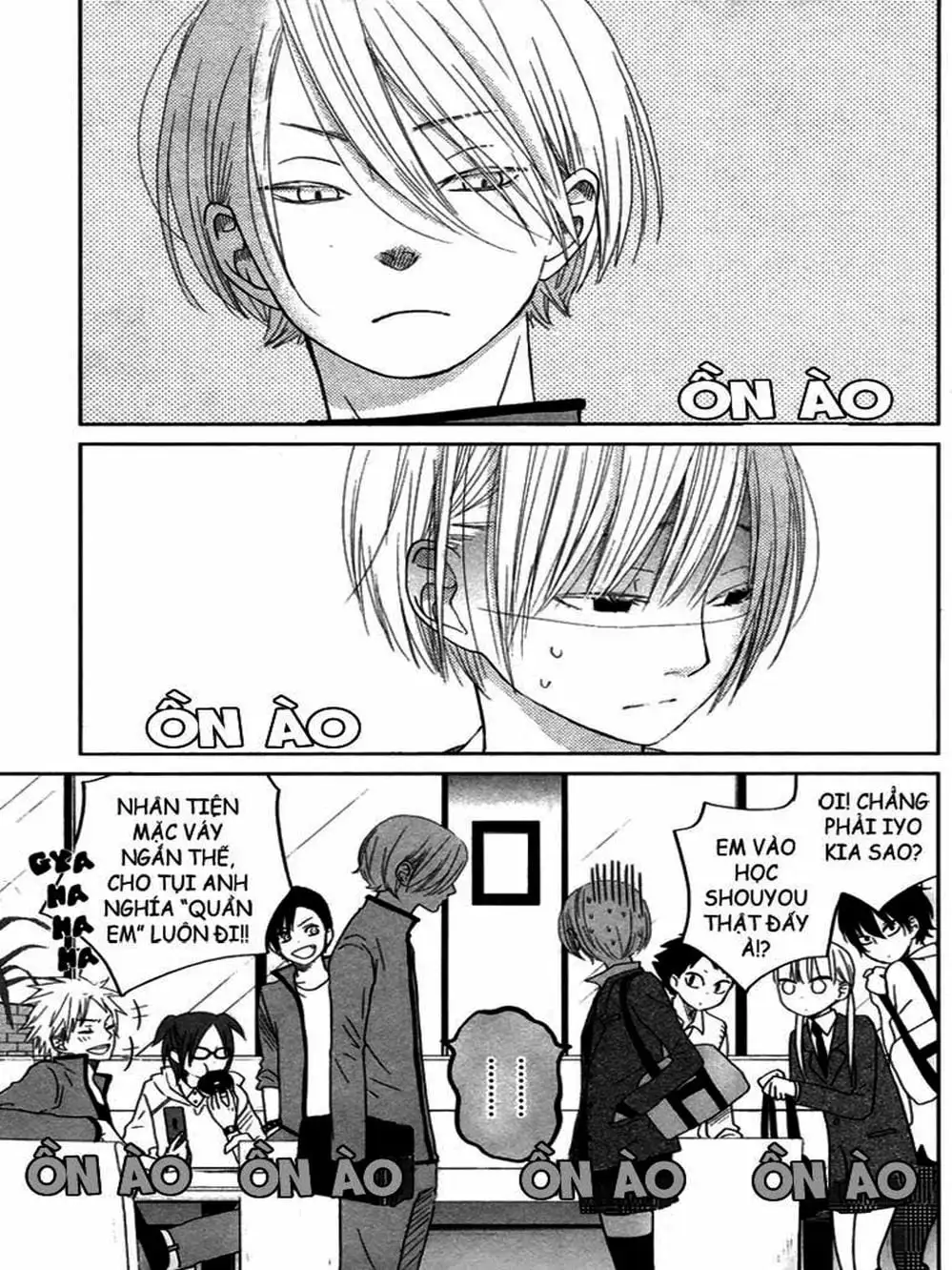 Truyện Tranh Quái Vật Bàn Bên - Tonari No Kaibutsu-Kun trang 4