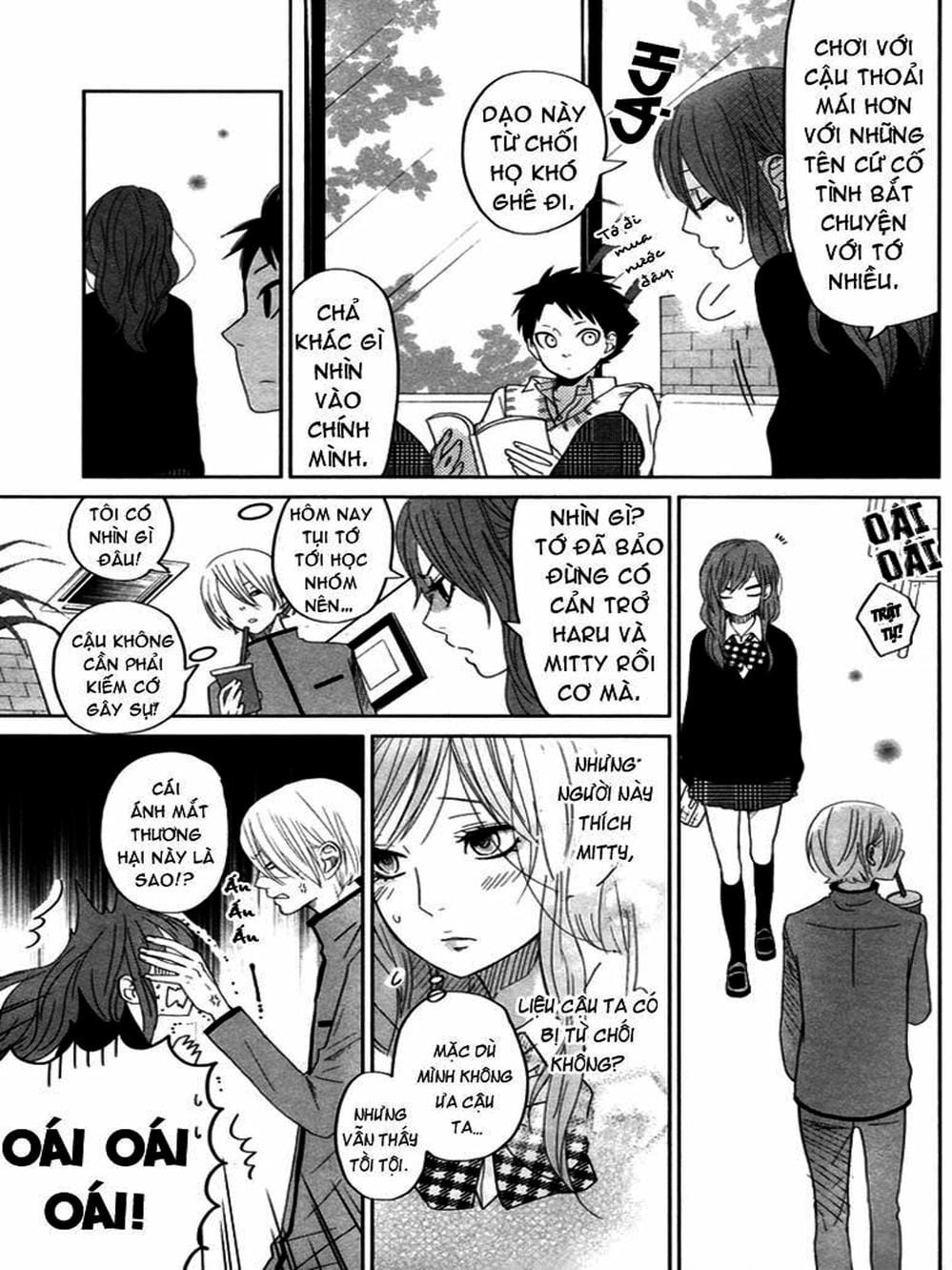 Truyện Tranh Quái Vật Bàn Bên - Tonari No Kaibutsu-Kun trang 4