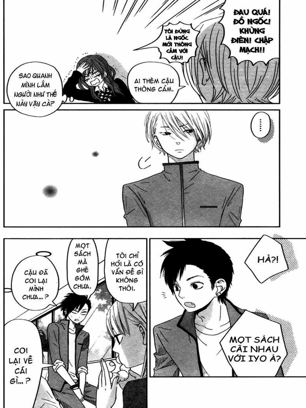 Truyện Tranh Quái Vật Bàn Bên - Tonari No Kaibutsu-Kun trang 4