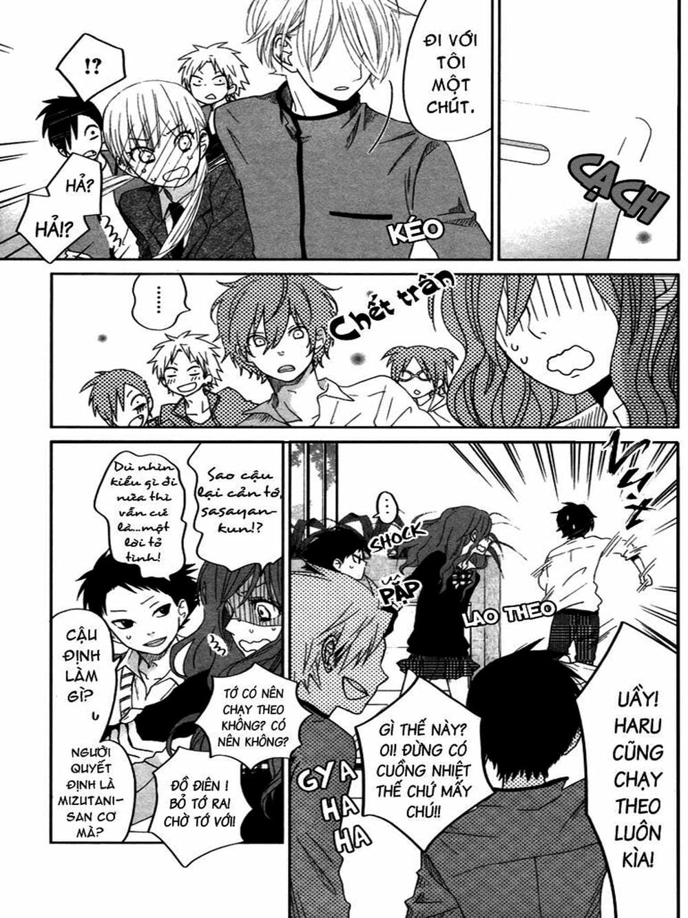 Truyện Tranh Quái Vật Bàn Bên - Tonari No Kaibutsu-Kun trang 4