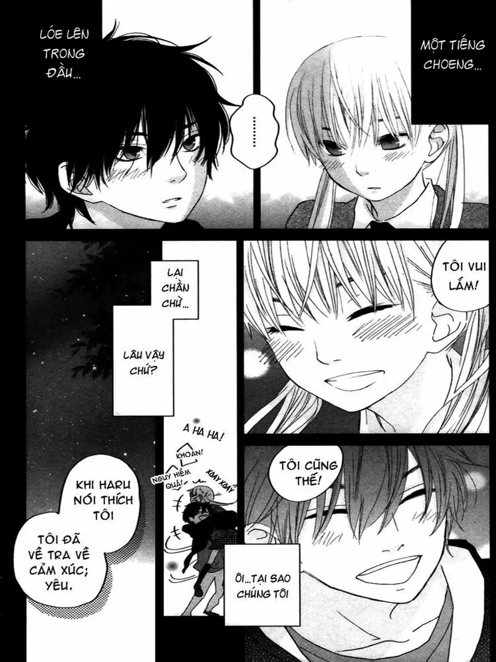 Truyện Tranh Quái Vật Bàn Bên - Tonari No Kaibutsu-Kun trang 4