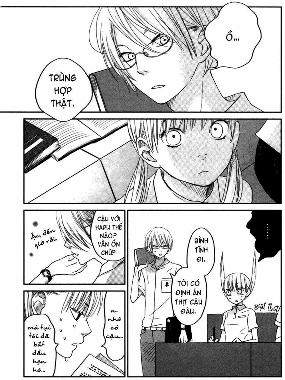 Truyện Tranh Quái Vật Bàn Bên - Tonari No Kaibutsu-Kun trang 4