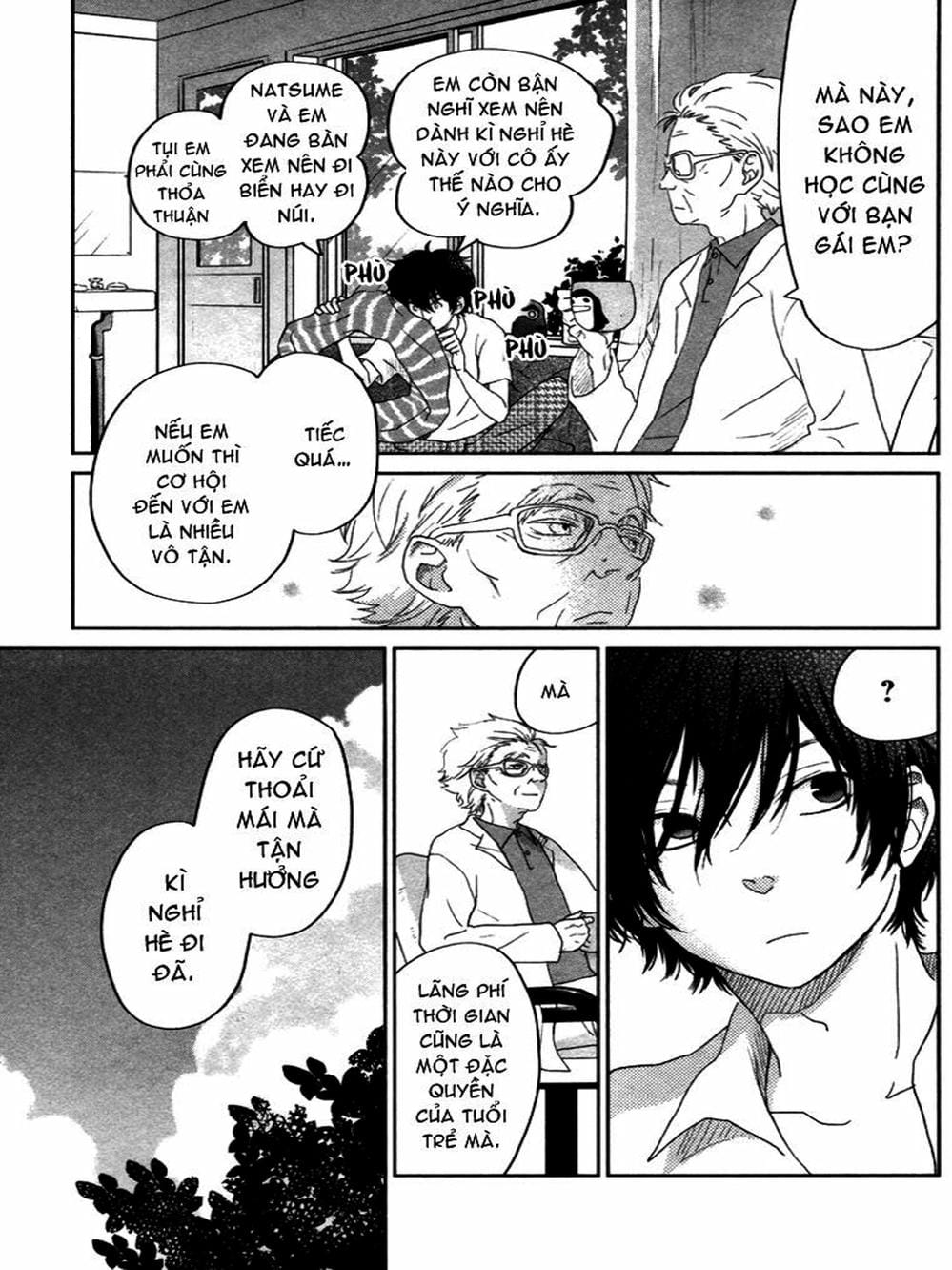 Truyện Tranh Quái Vật Bàn Bên - Tonari No Kaibutsu-Kun trang 4