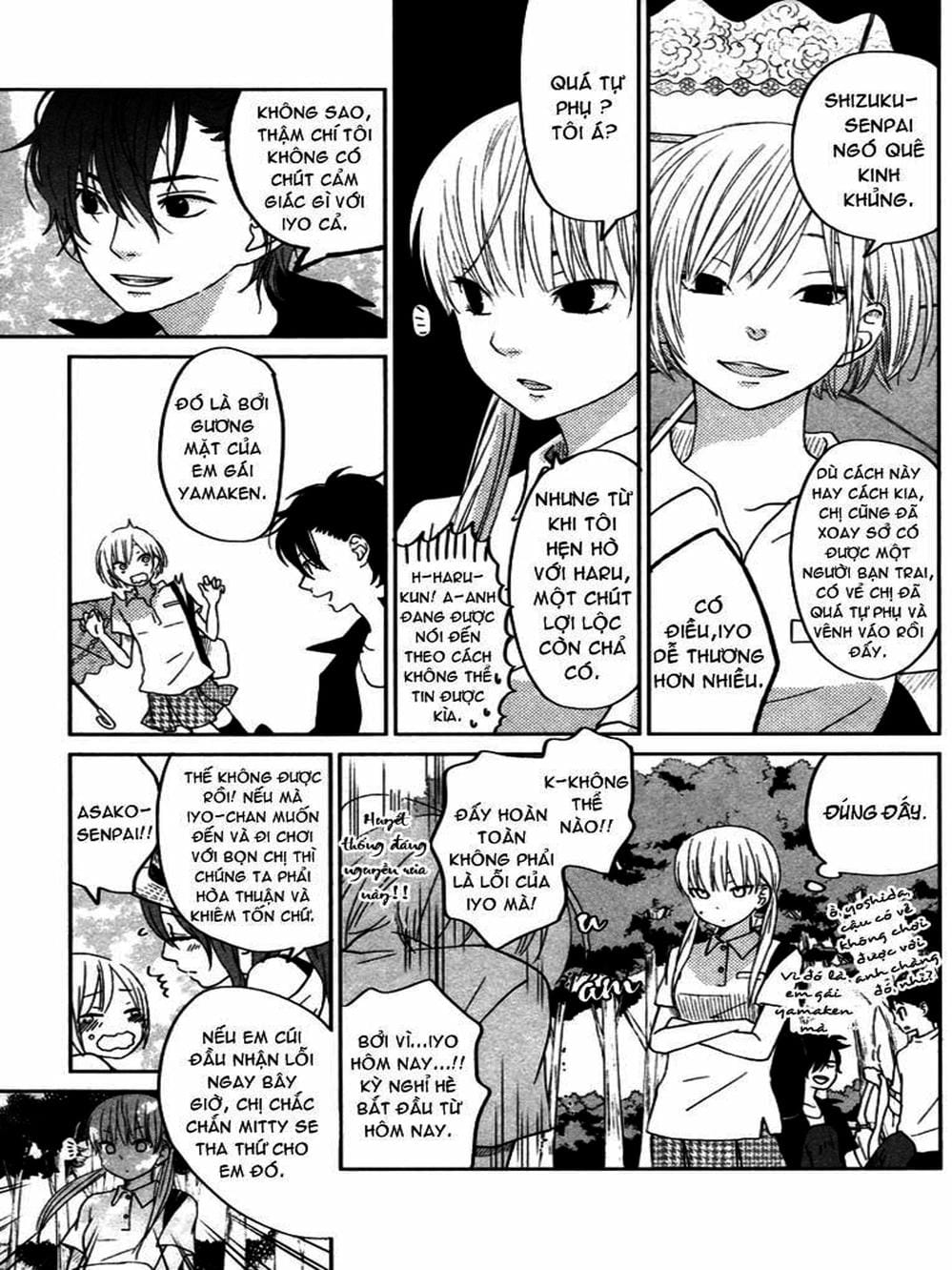 Truyện Tranh Quái Vật Bàn Bên - Tonari No Kaibutsu-Kun trang 4