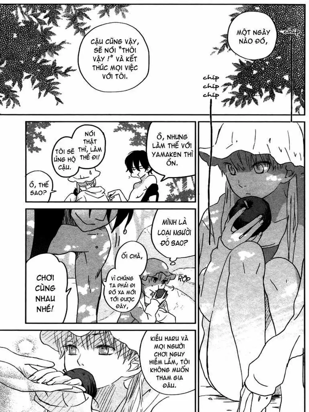 Truyện Tranh Quái Vật Bàn Bên - Tonari No Kaibutsu-Kun trang 4