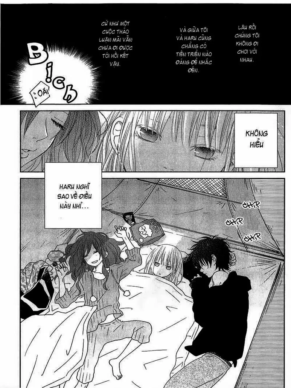 Truyện Tranh Quái Vật Bàn Bên - Tonari No Kaibutsu-Kun trang 4