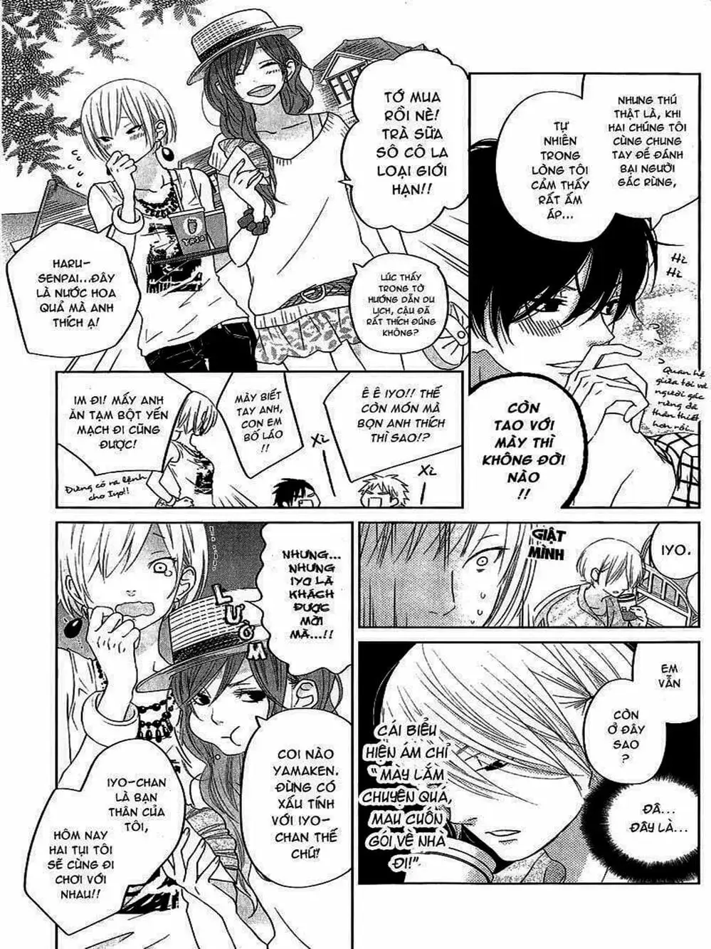 Truyện Tranh Quái Vật Bàn Bên - Tonari No Kaibutsu-Kun trang 4