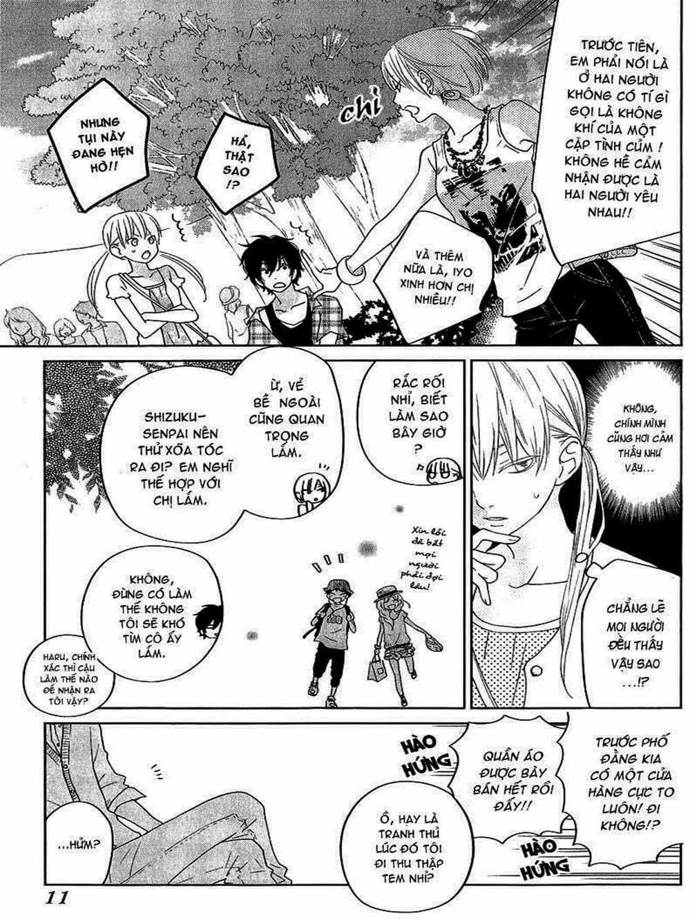 Truyện Tranh Quái Vật Bàn Bên - Tonari No Kaibutsu-Kun trang 4