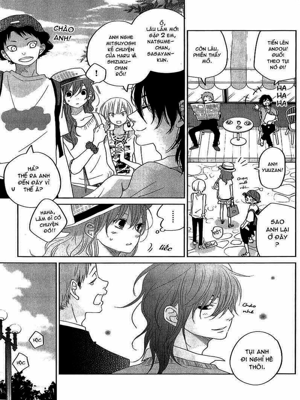 Truyện Tranh Quái Vật Bàn Bên - Tonari No Kaibutsu-Kun trang 4