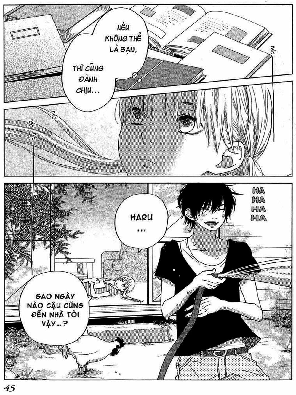 Truyện Tranh Quái Vật Bàn Bên - Tonari No Kaibutsu-Kun trang 4