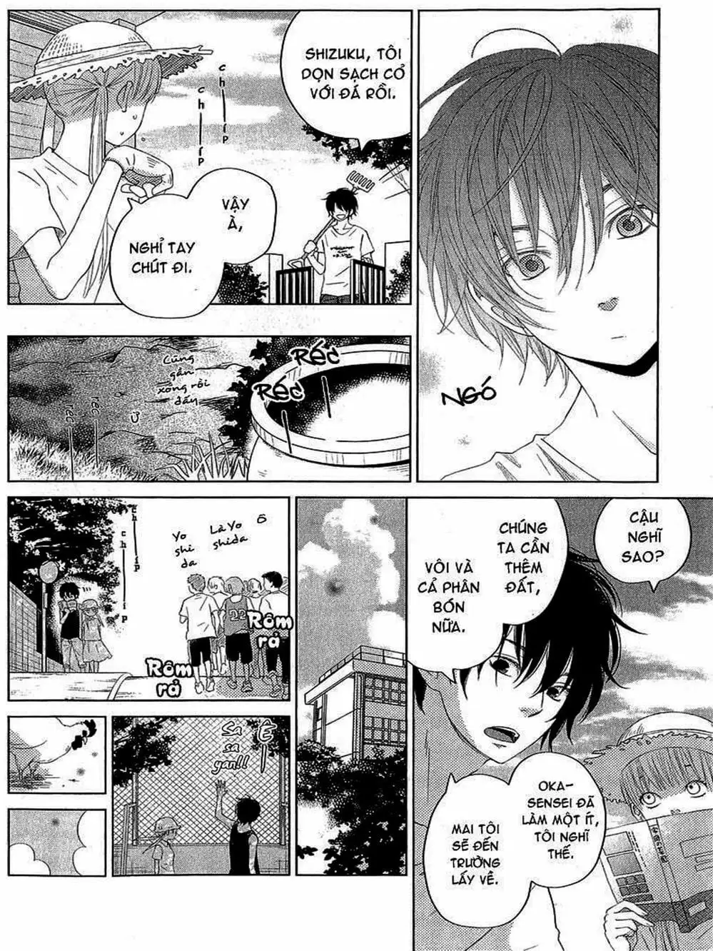 Truyện Tranh Quái Vật Bàn Bên - Tonari No Kaibutsu-Kun trang 4