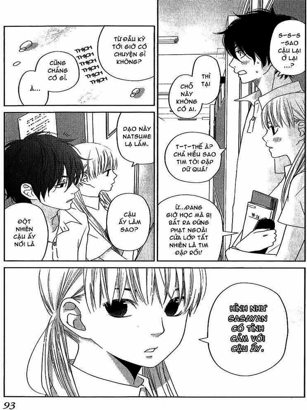 Truyện Tranh Quái Vật Bàn Bên - Tonari No Kaibutsu-Kun trang 4