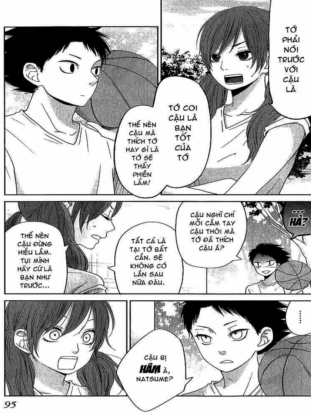 Truyện Tranh Quái Vật Bàn Bên - Tonari No Kaibutsu-Kun trang 4