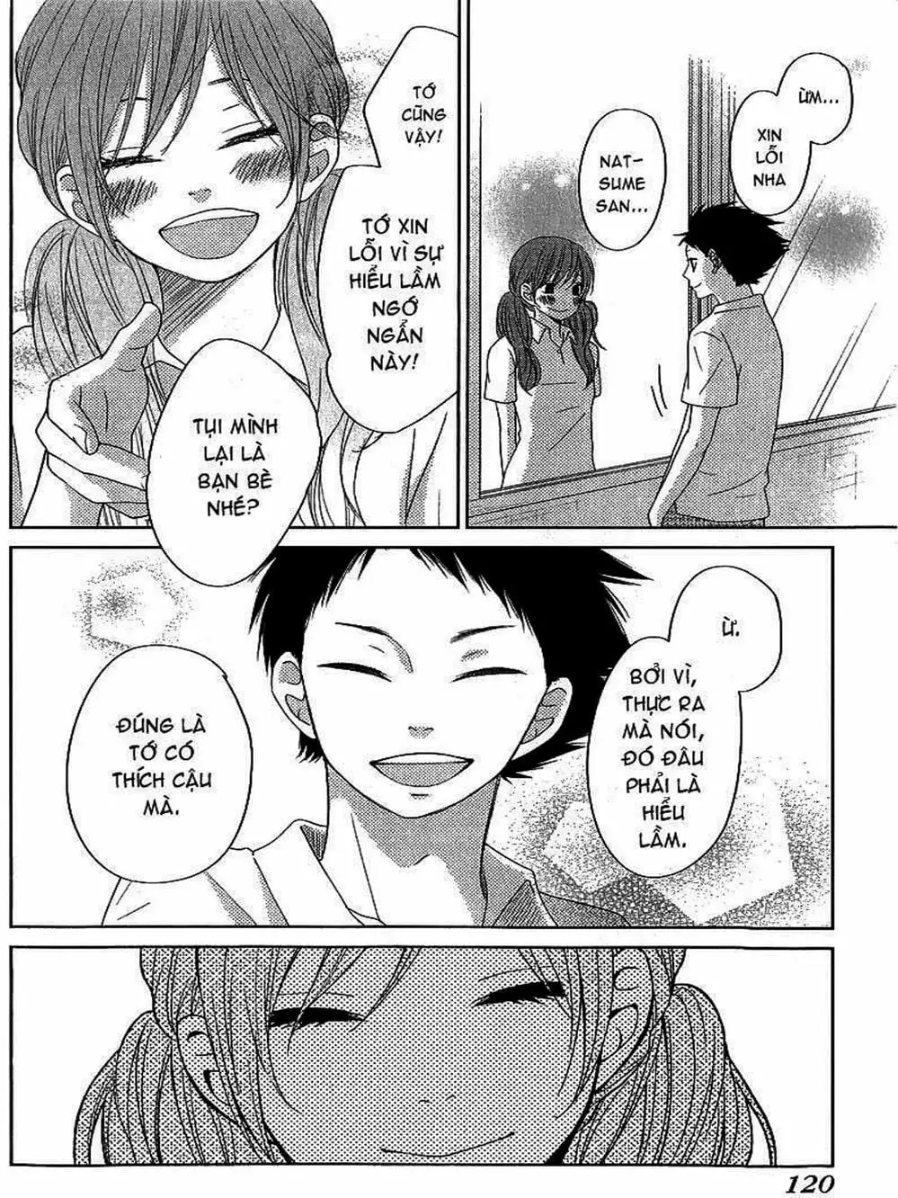 Truyện Tranh Quái Vật Bàn Bên - Tonari No Kaibutsu-Kun trang 4