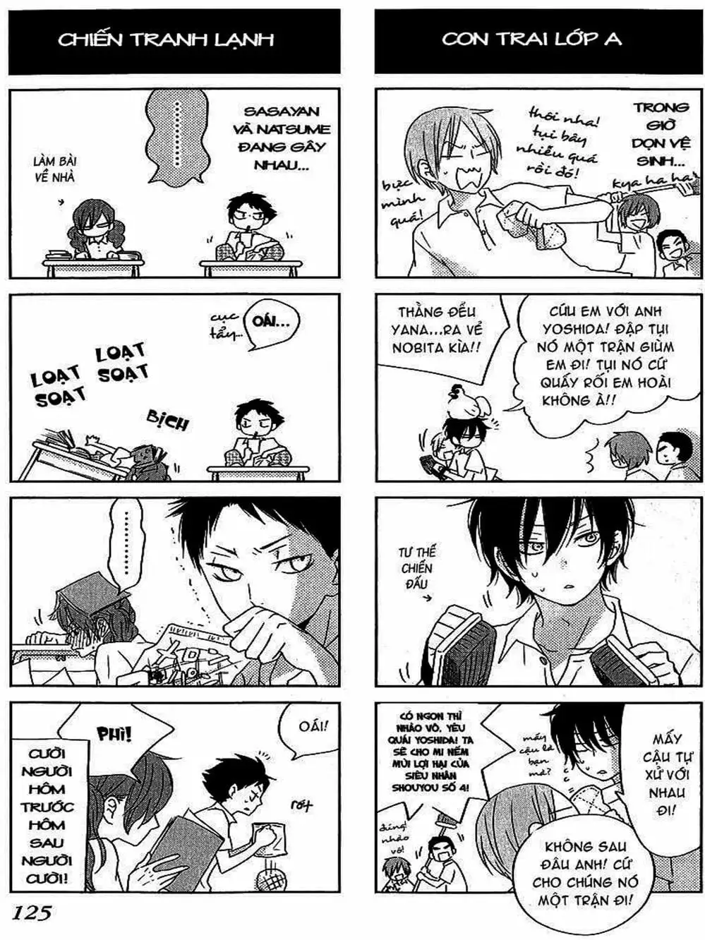 Truyện Tranh Quái Vật Bàn Bên - Tonari No Kaibutsu-Kun trang 4