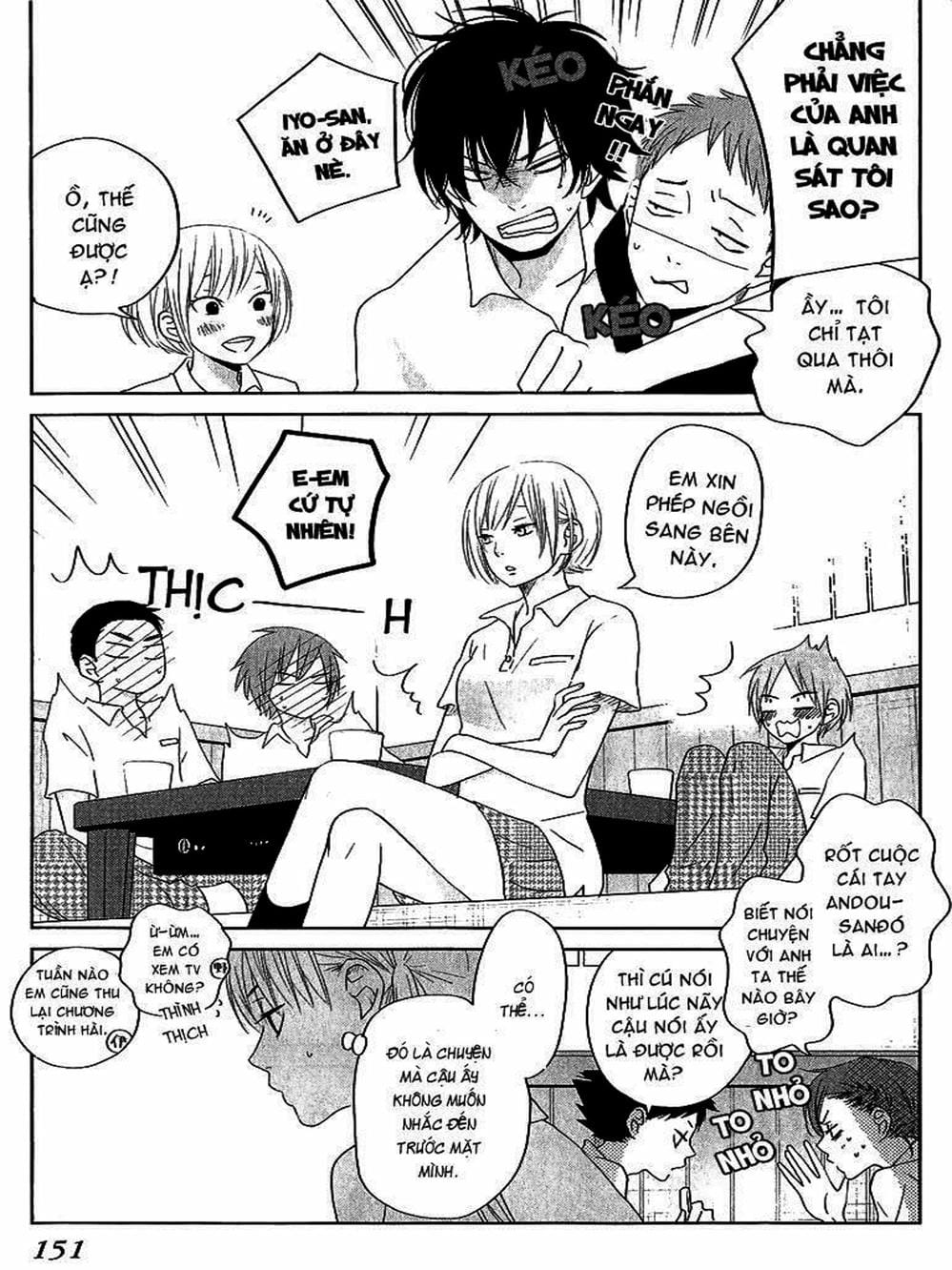 Truyện Tranh Quái Vật Bàn Bên - Tonari No Kaibutsu-Kun trang 4