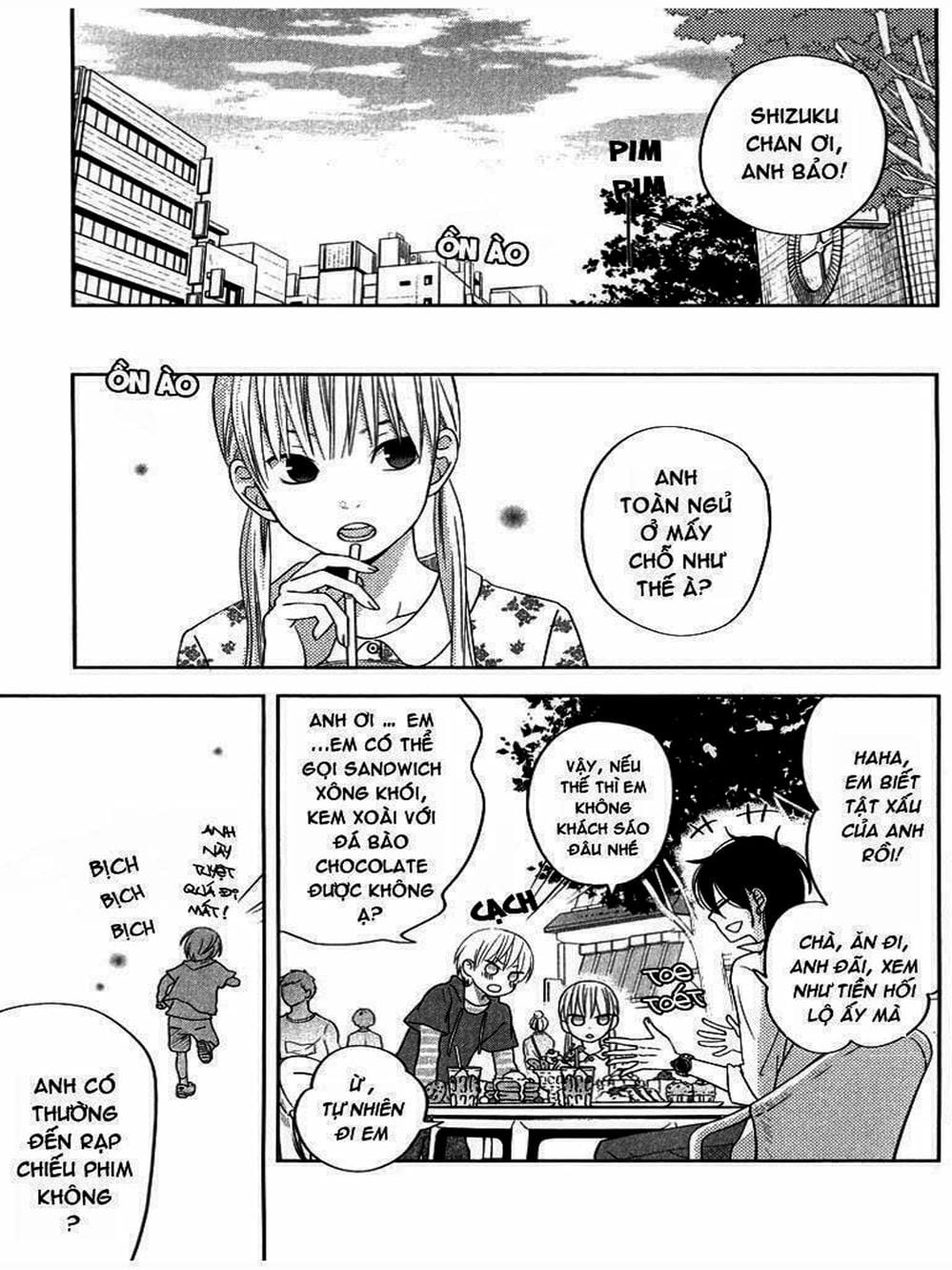 Truyện Tranh Quái Vật Bàn Bên - Tonari No Kaibutsu-Kun trang 4