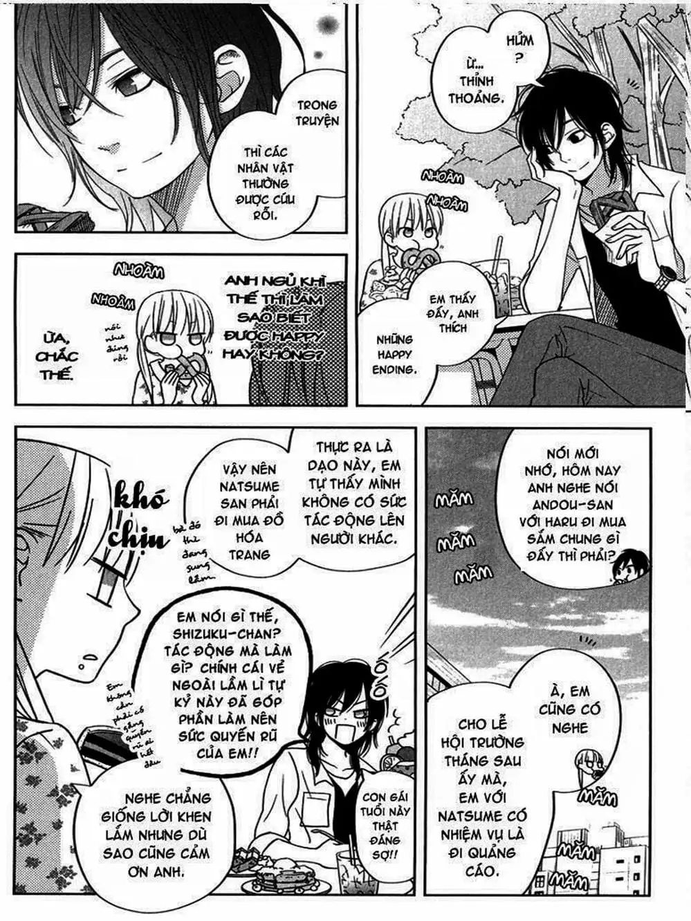 Truyện Tranh Quái Vật Bàn Bên - Tonari No Kaibutsu-Kun trang 4