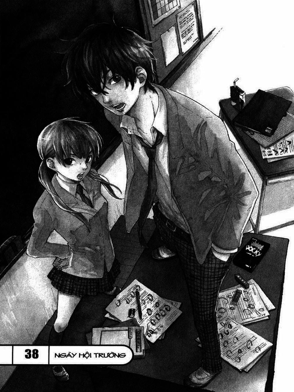 Truyện Tranh Quái Vật Bàn Bên - Tonari No Kaibutsu-Kun trang 4