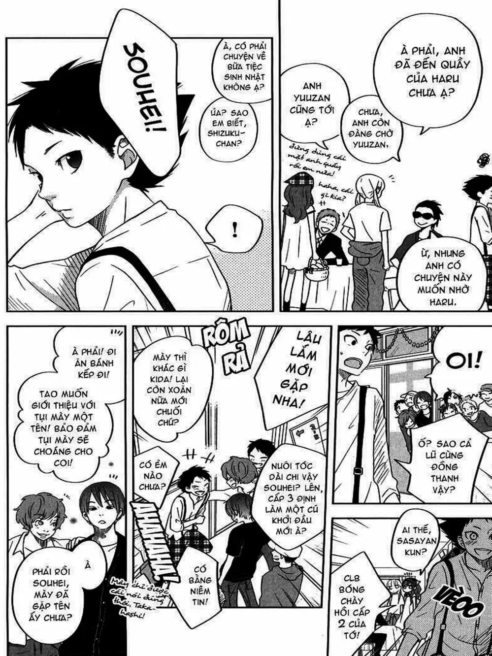 Truyện Tranh Quái Vật Bàn Bên - Tonari No Kaibutsu-Kun trang 4