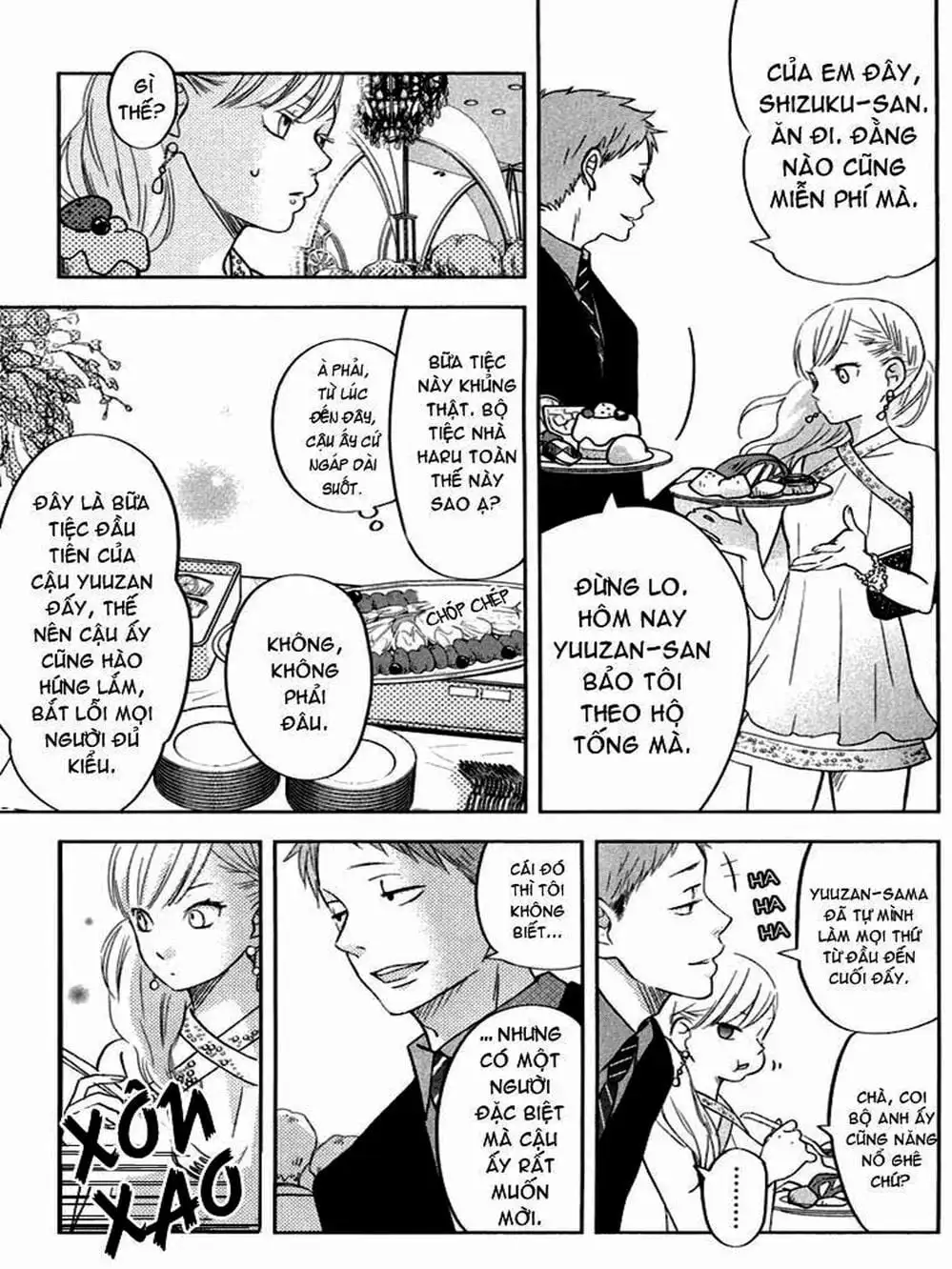 Truyện Tranh Quái Vật Bàn Bên - Tonari No Kaibutsu-Kun trang 4