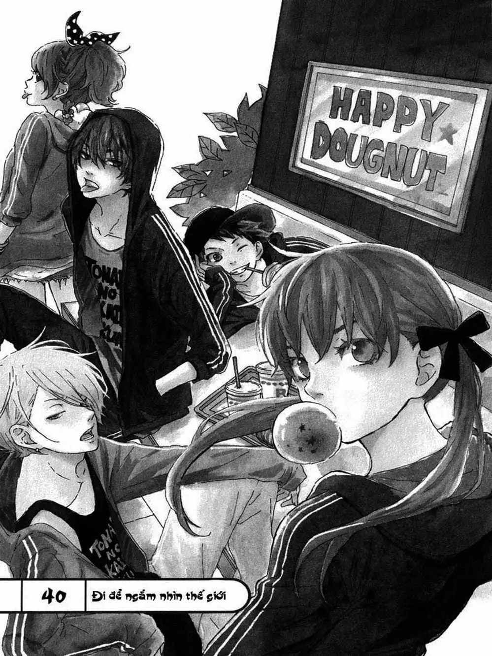 Truyện Tranh Quái Vật Bàn Bên - Tonari No Kaibutsu-Kun trang 4