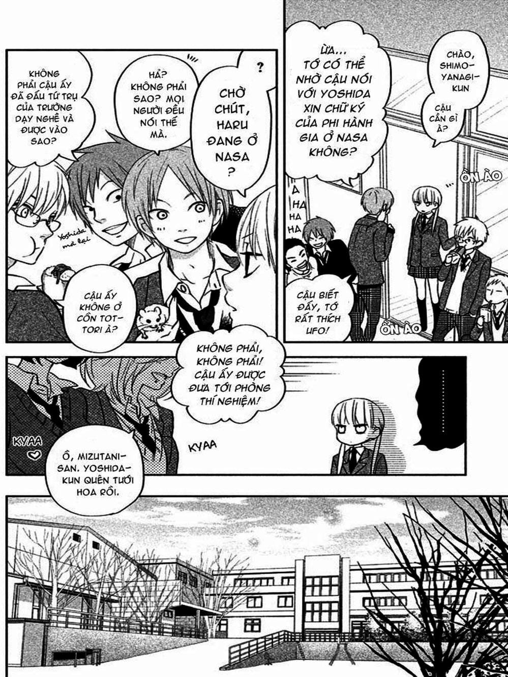 Truyện Tranh Quái Vật Bàn Bên - Tonari No Kaibutsu-Kun trang 4