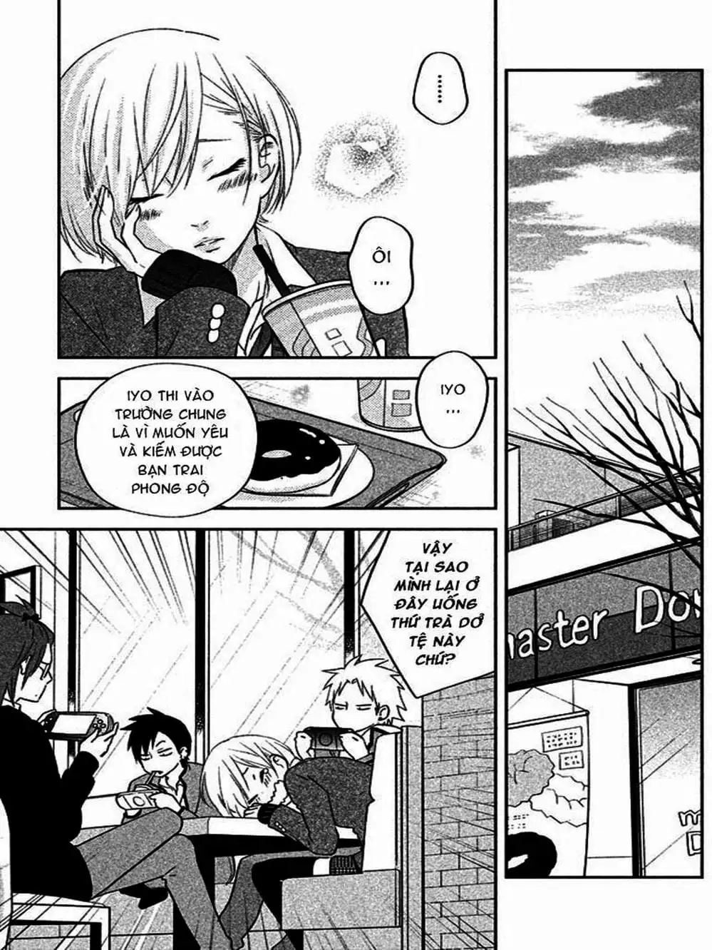 Truyện Tranh Quái Vật Bàn Bên - Tonari No Kaibutsu-Kun trang 4