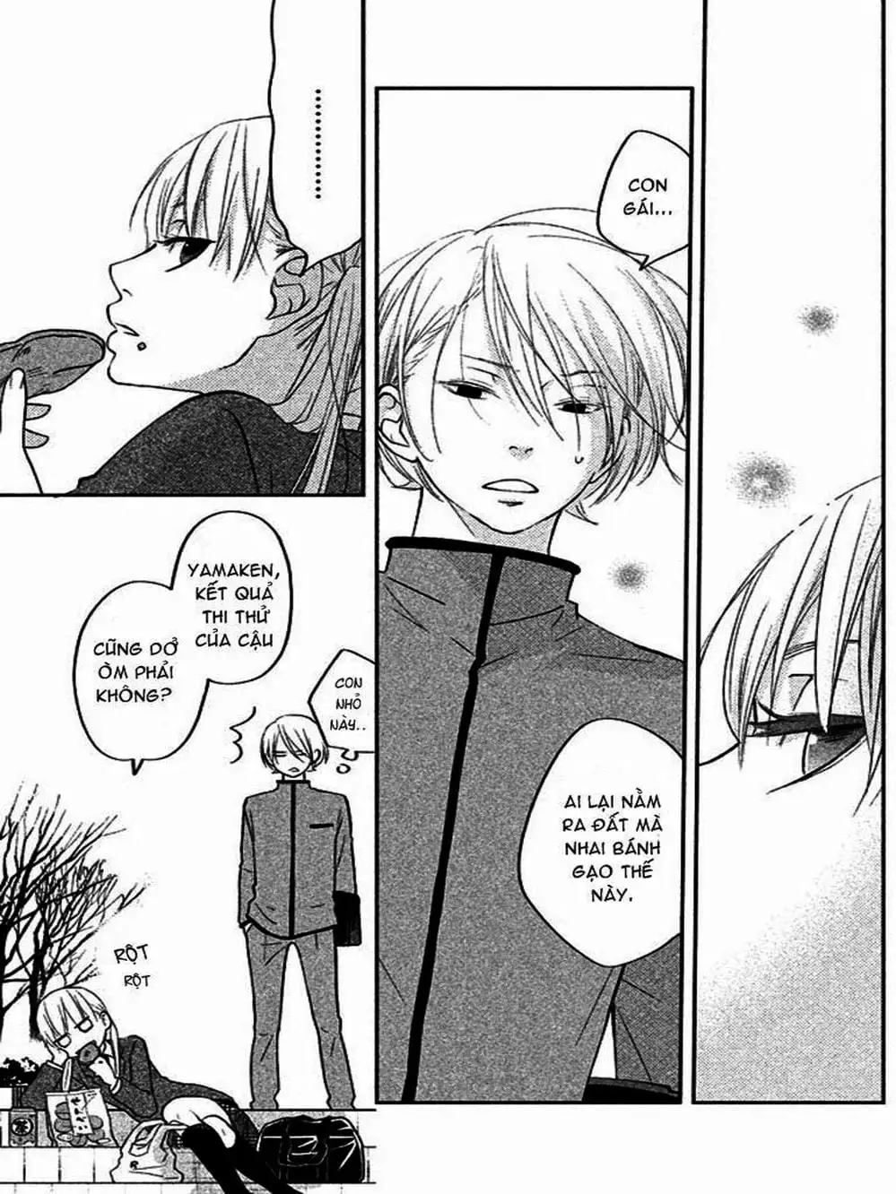 Truyện Tranh Quái Vật Bàn Bên - Tonari No Kaibutsu-Kun trang 4