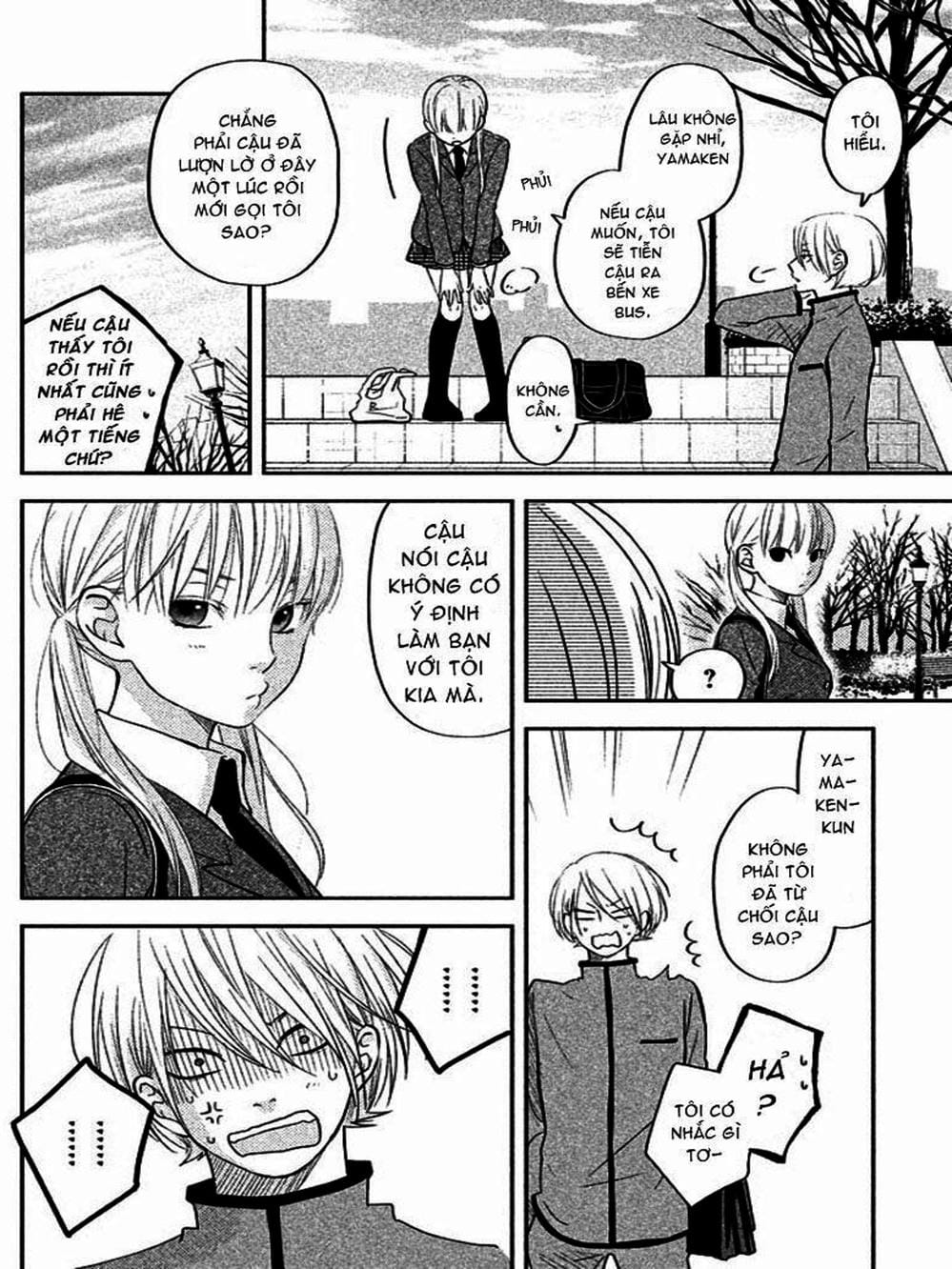 Truyện Tranh Quái Vật Bàn Bên - Tonari No Kaibutsu-Kun trang 4