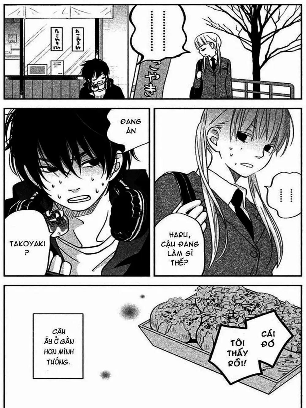 Truyện Tranh Quái Vật Bàn Bên - Tonari No Kaibutsu-Kun trang 4