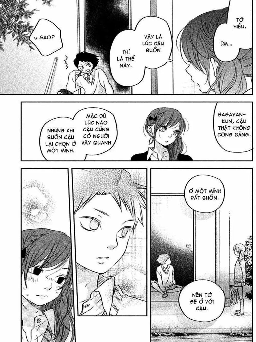 Truyện Tranh Quái Vật Bàn Bên - Tonari No Kaibutsu-Kun trang 4