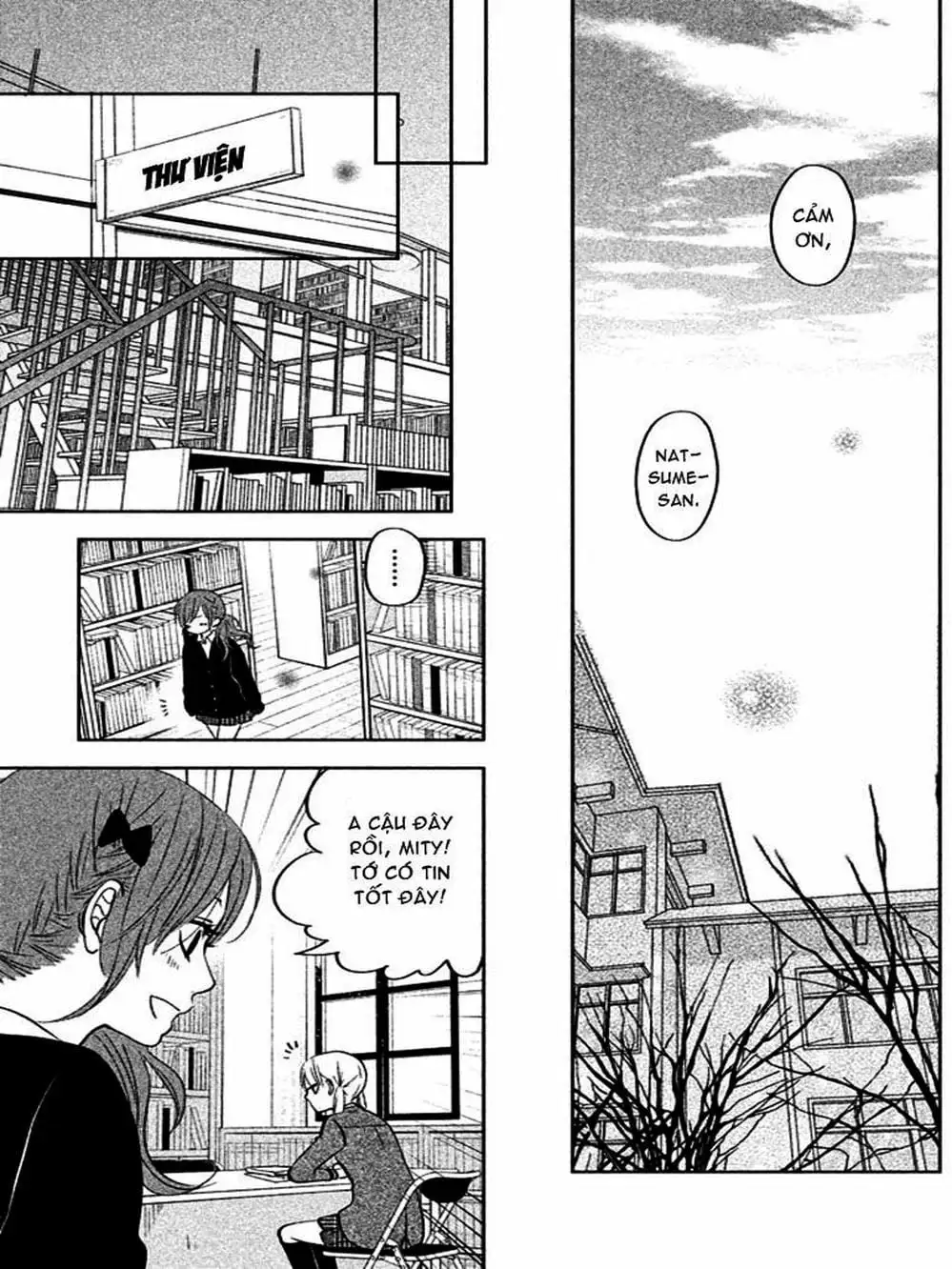 Truyện Tranh Quái Vật Bàn Bên - Tonari No Kaibutsu-Kun trang 4