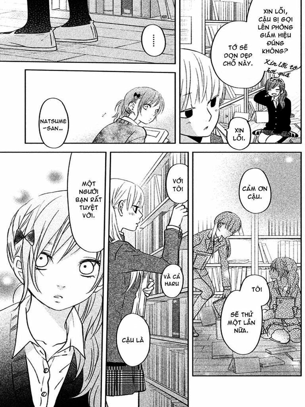 Truyện Tranh Quái Vật Bàn Bên - Tonari No Kaibutsu-Kun trang 4