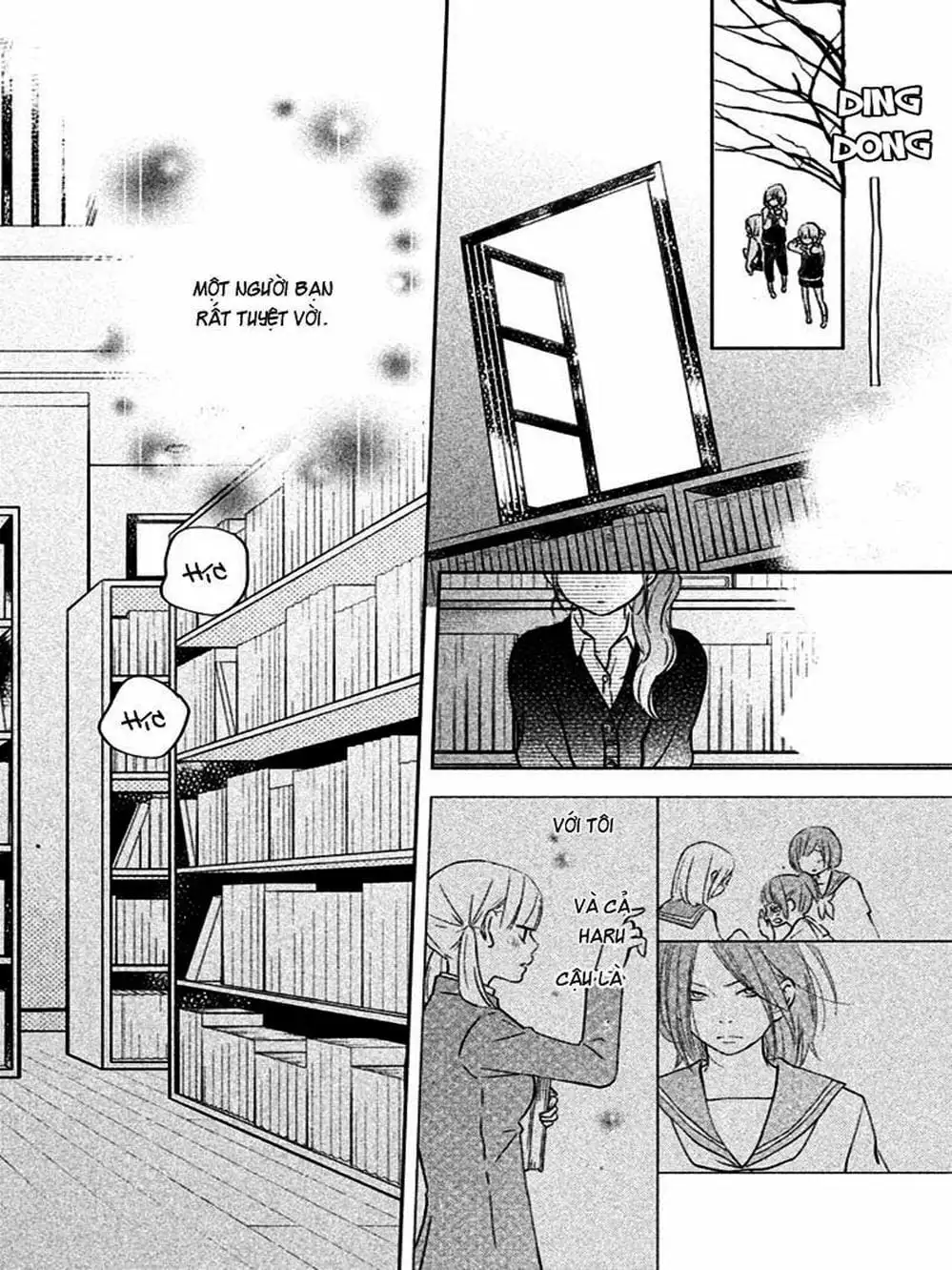 Truyện Tranh Quái Vật Bàn Bên - Tonari No Kaibutsu-Kun trang 4