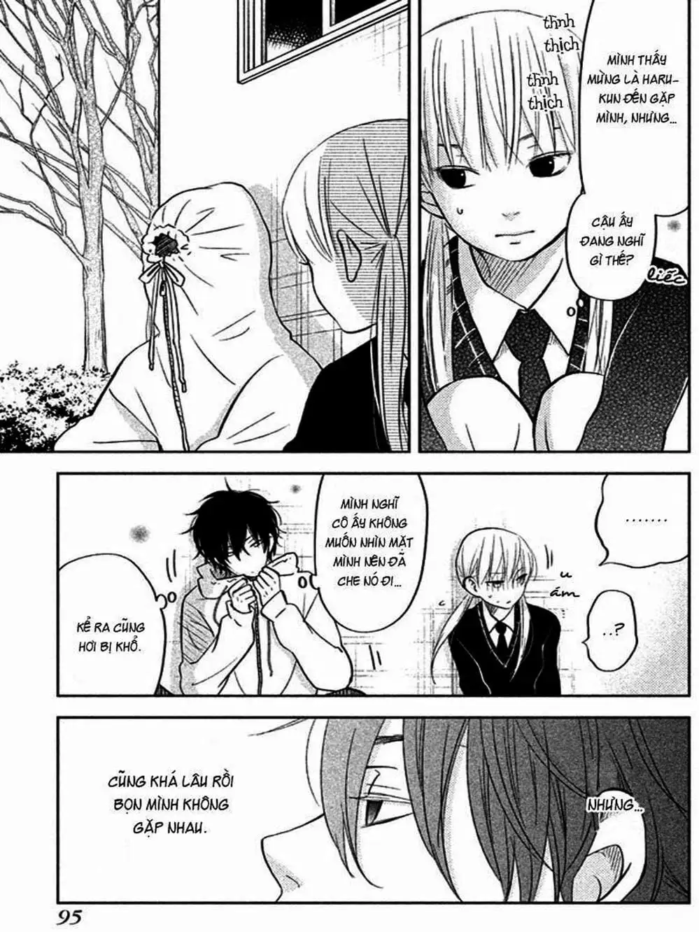 Truyện Tranh Quái Vật Bàn Bên - Tonari No Kaibutsu-Kun trang 4